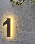 Backlit LED House Address Numbers