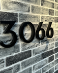 Backlit LED House Address Numbers