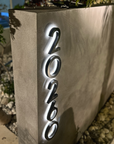 Backlit LED House Address Numbers